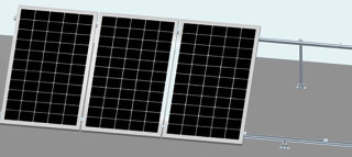 Adjustable Tilt Solar Racking System